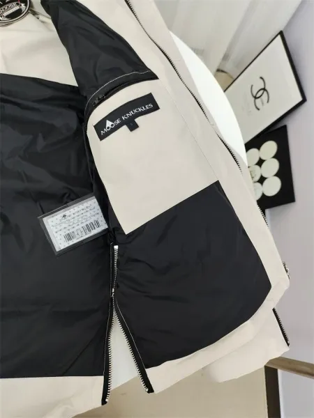 Moncler Genius Down Jacket White with Fur Hood - 23