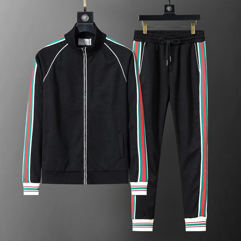 Gucci GG Monogram Track Suit Beige Multicolor Tracksuit - 12