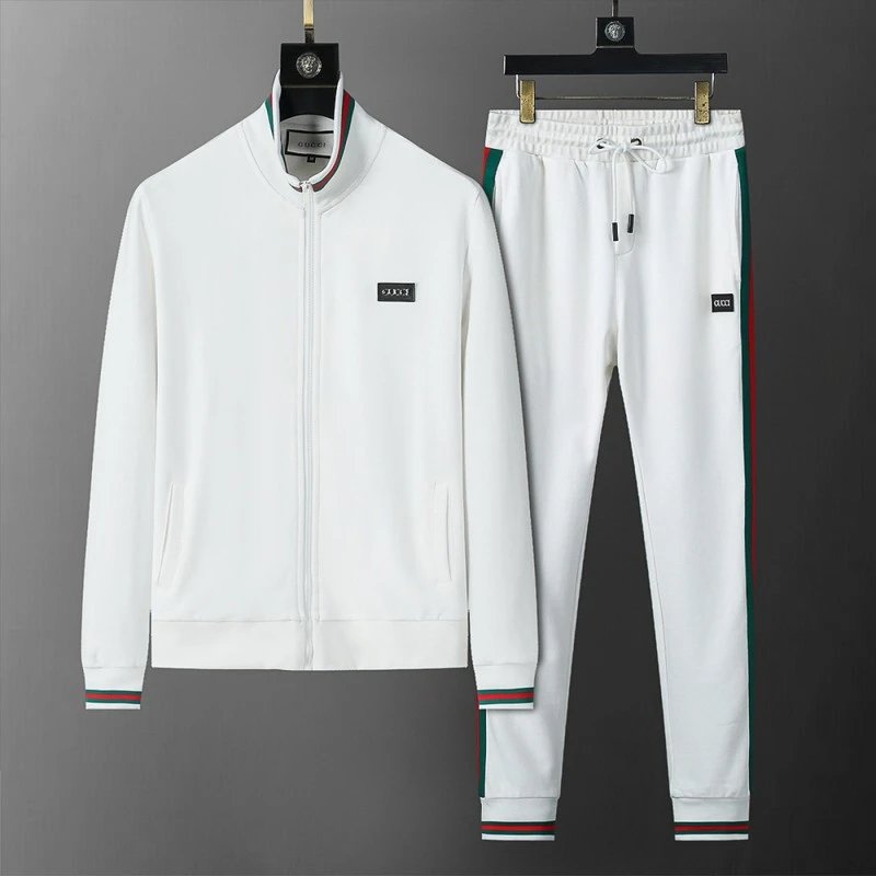 Gucci GG Monogram Track Suit Beige Multicolor Tracksuit - 16