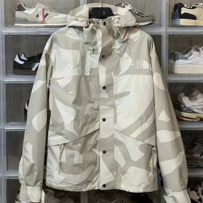 The North Face Mountain Light Jacket Olive Green Navy GORE-TEX Jacket - 7