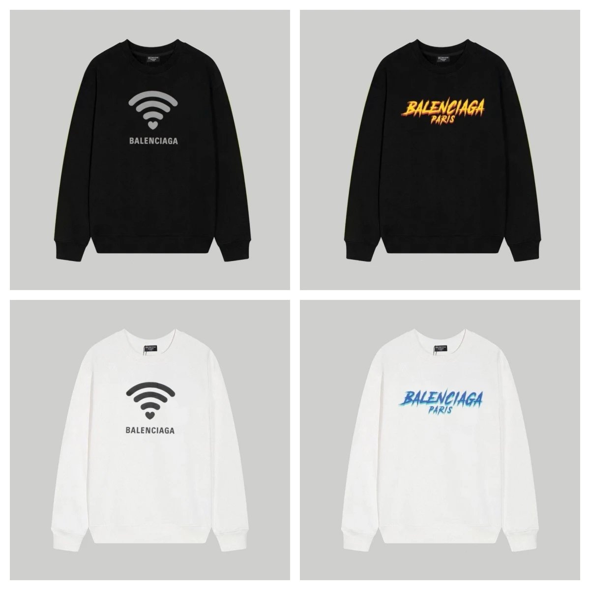Balenciaga WiFi Logo & Flame S