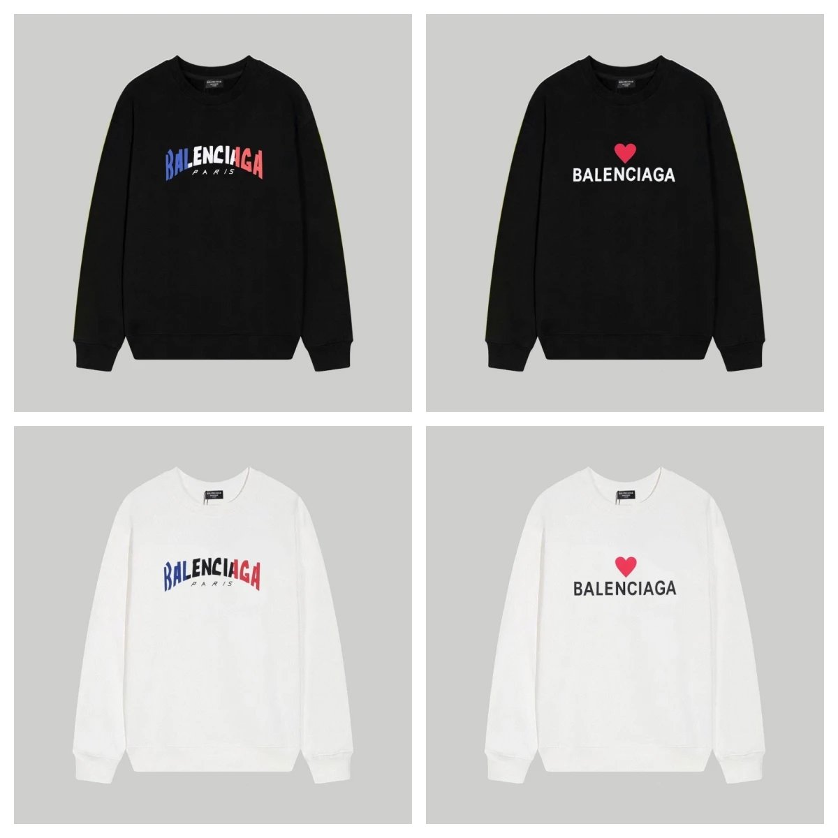 Balenciaga Logo Print Sweatshi