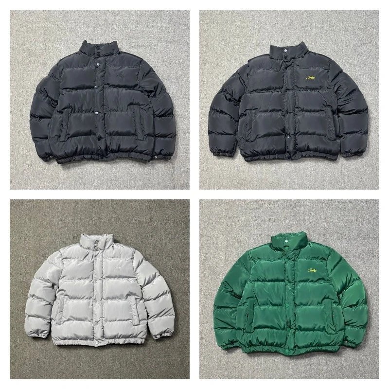 Corteiz Script Logo Puffer Down Jacket