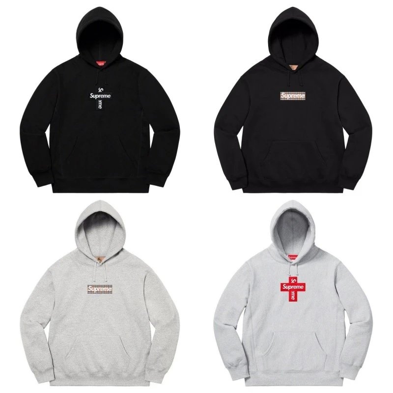 Supreme Box Logo Hooded Sweats
