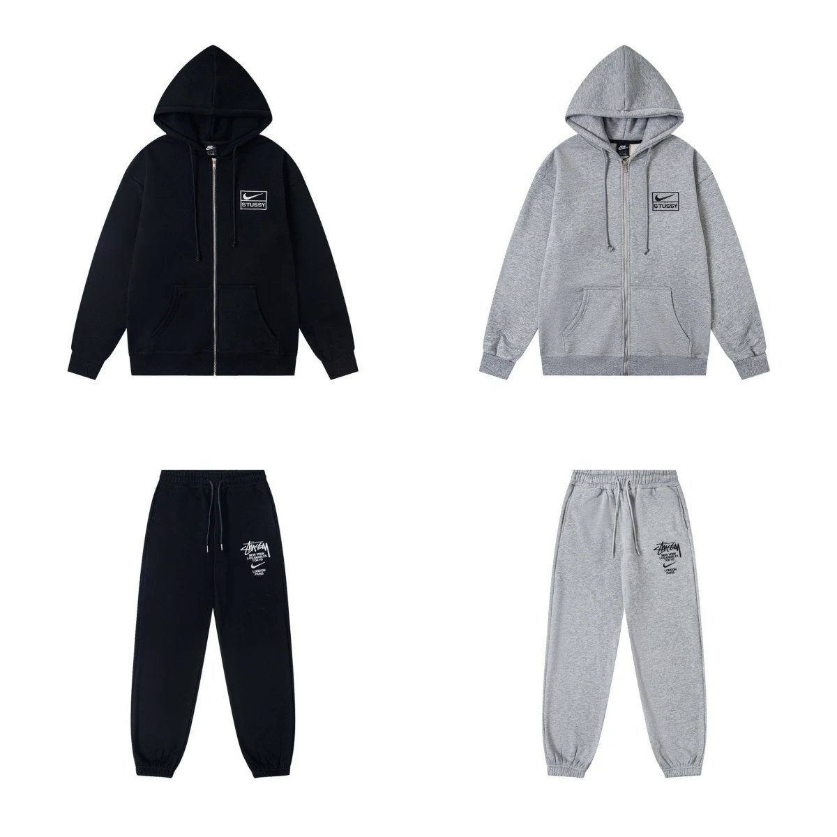 Nike x Stussy Hoodie & Jogger 