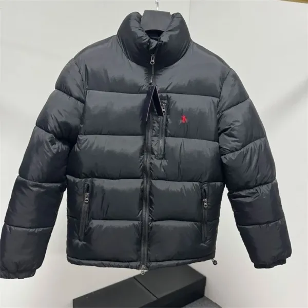 Polo Ralph Lauren Puffer Jacket Black Down Jacket - 5