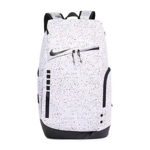 Air Jordan Retro 3 Inspired Backpack Black / Red Elephant Print - 19
