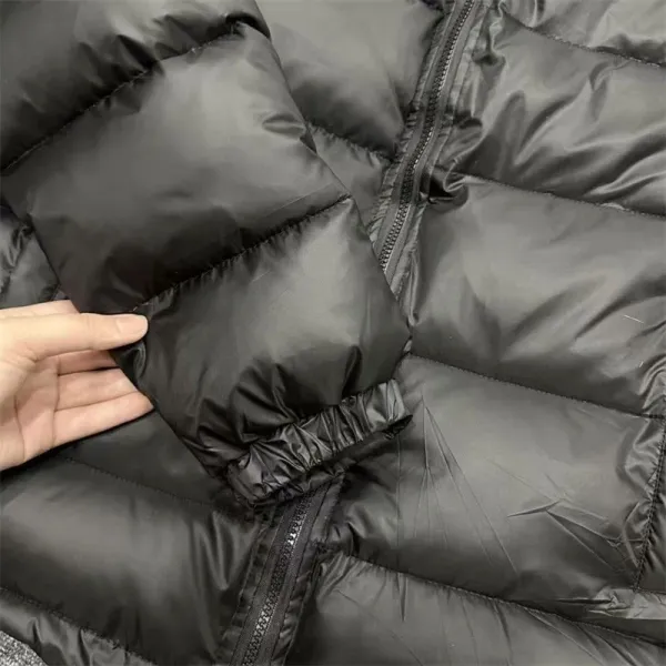 Prada Re-Nylon Puffer Jacket Dark Gray Outerwear Down Jacket - 21