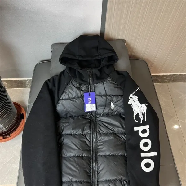 Prada Re-Nylon Puffer Jacket Dark Gray Outerwear Down Jacket - 13