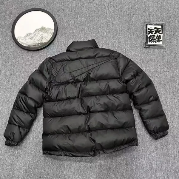 Prada Re-Nylon Puffer Jacket Dark Gray Outerwear Down Jacket - 3