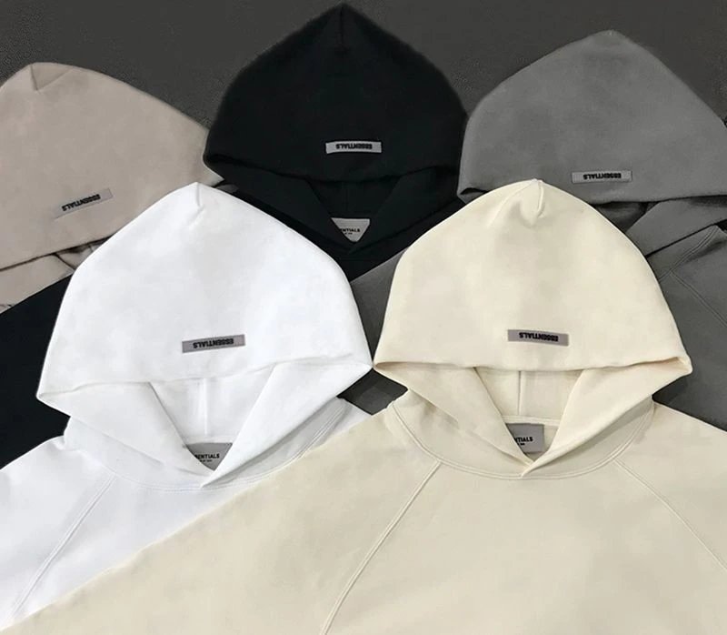 Fear of God Essentials Black Crewneck Hoodie - 21