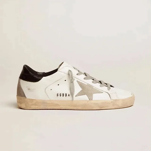 Golden Goose Sneakers Super-Star glitter star low-top product detail image 3