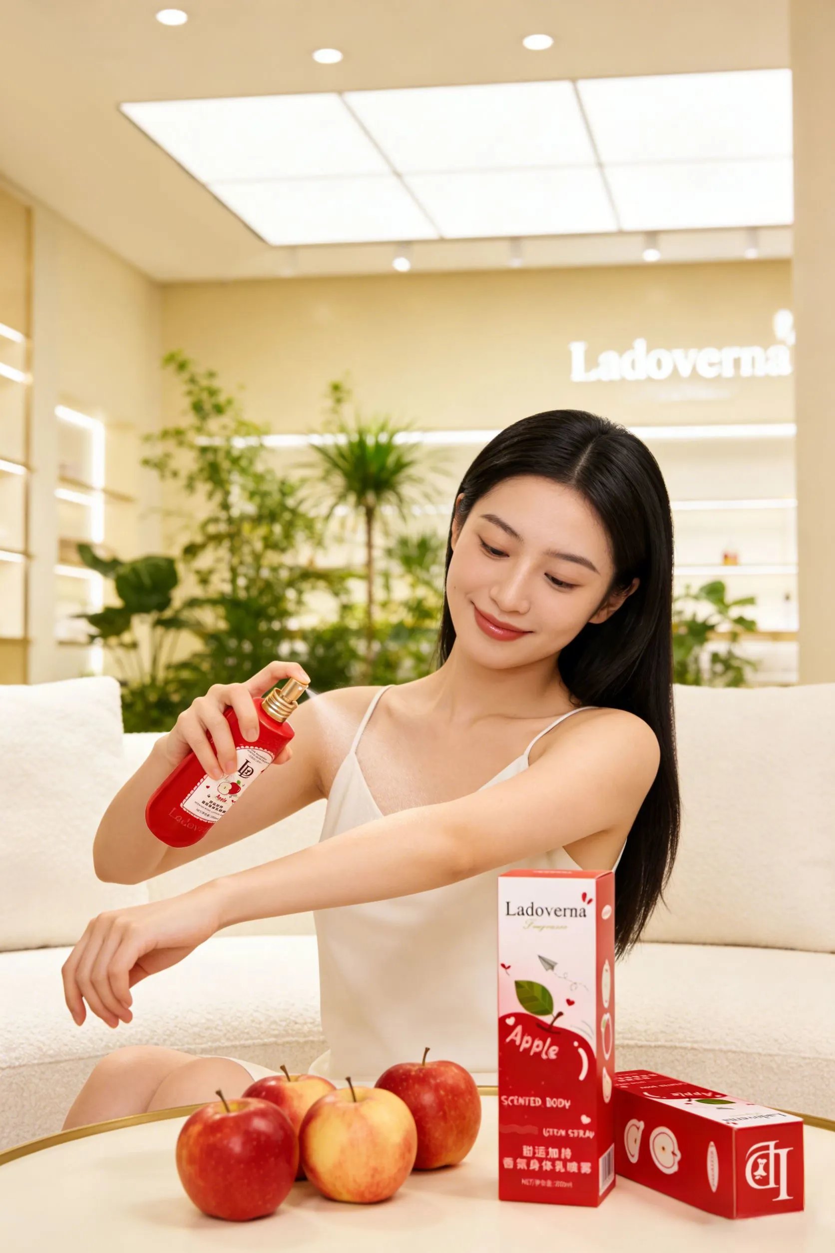 🍎[Ladoverna Sweet Luck Fragrance Body Lotion Spray] Got 2 bottles for 39.9
Stop applying body lotion! It’s really tiring and troublesome😩
After applying the sticky paste, I still have to wait for it to be absorbed. In the winter, I don’t want to move at all.
After applying the paint on the dead spots on the back and calves, you still have to rub them for a long time...
w491201