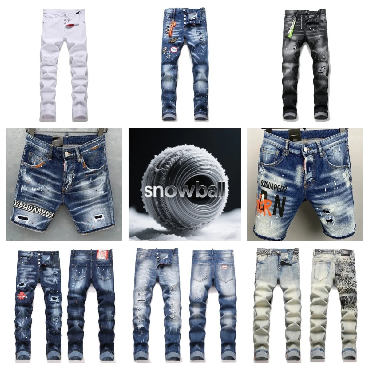 06 Italian Autumn/Winter Men's Jeans Collection