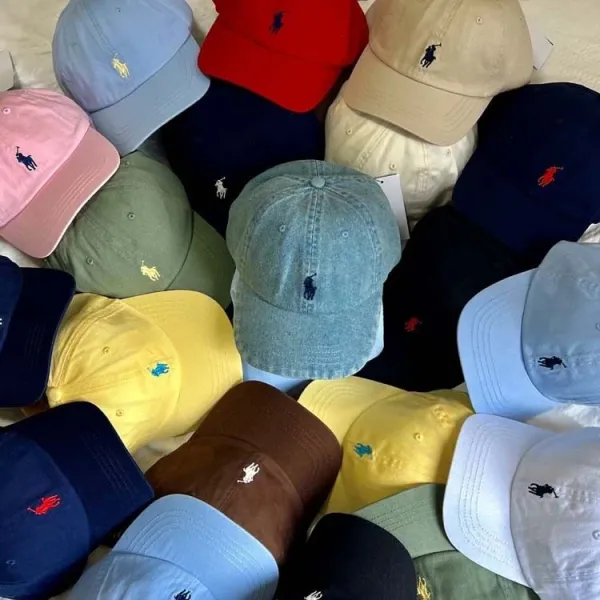 Ralph Lauren Polo Pony Pink Baseball Cap - 3