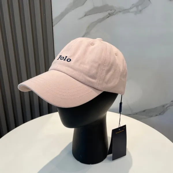 Ralph Lauren Polo Pony Pink Baseball Cap - 15