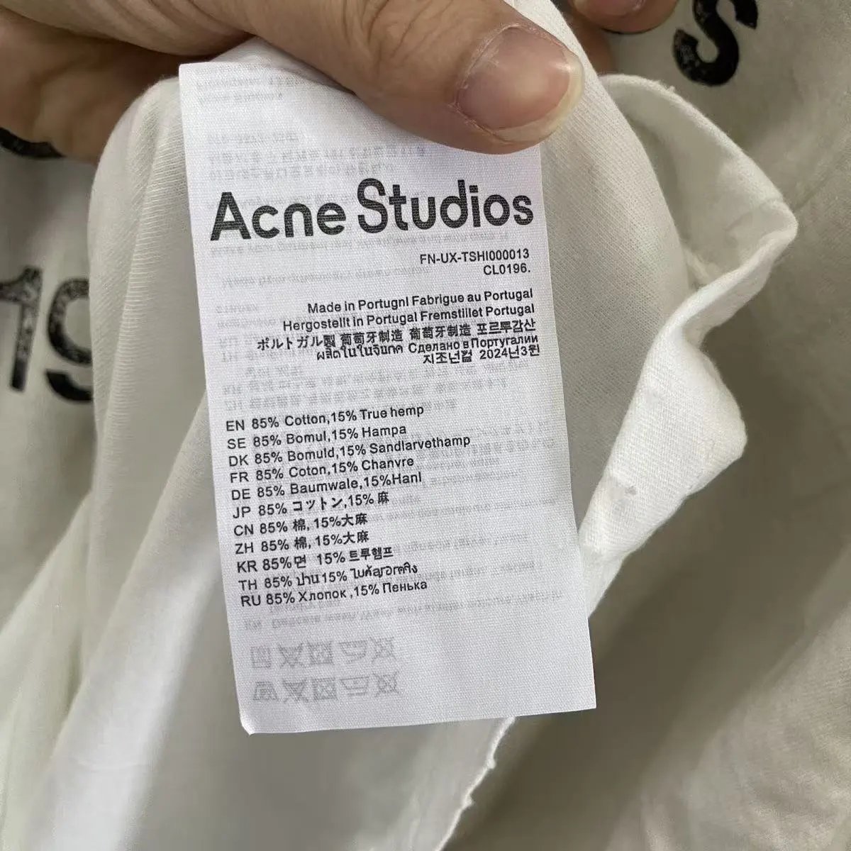 Acne Studios Stockholm 1996 Washed Black Long-Sleeve T-Shirt - 12