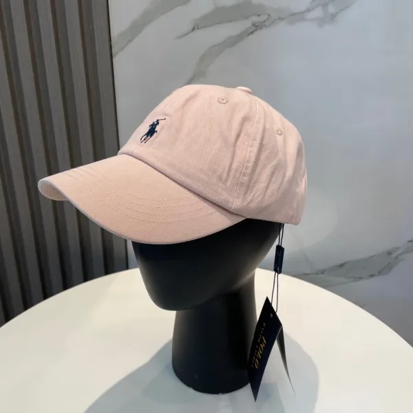 Ralph Lauren Polo Pony Pink Baseball Cap - 13