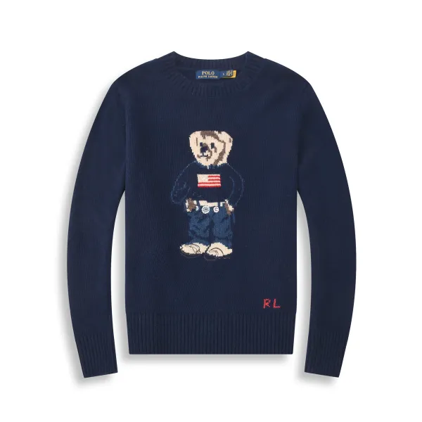 Polo Ralph Lauren Bear Sweater Navy - 1