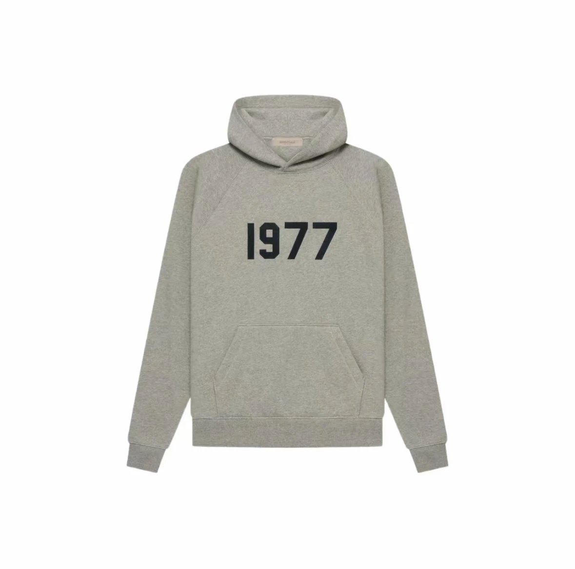 Unbranded Hoodies & Sweatshirts 1977 graphic kangaroo-pocket hoodie — dark gray sweater