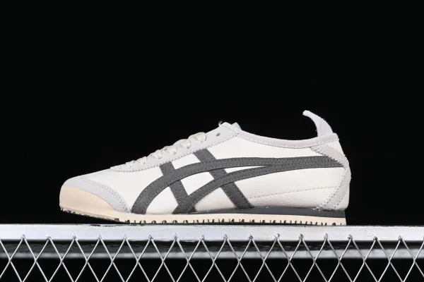 Asics Onitsuka Tiger Mexico 66 White Gray Sneakers - 1
