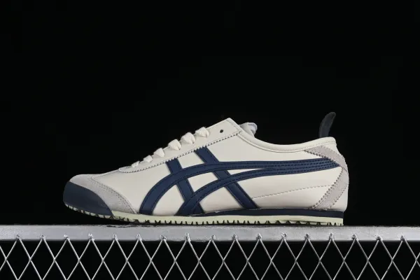 Asics Onitsuka Tiger Mexico 66 White Navy Sneakers - 1
