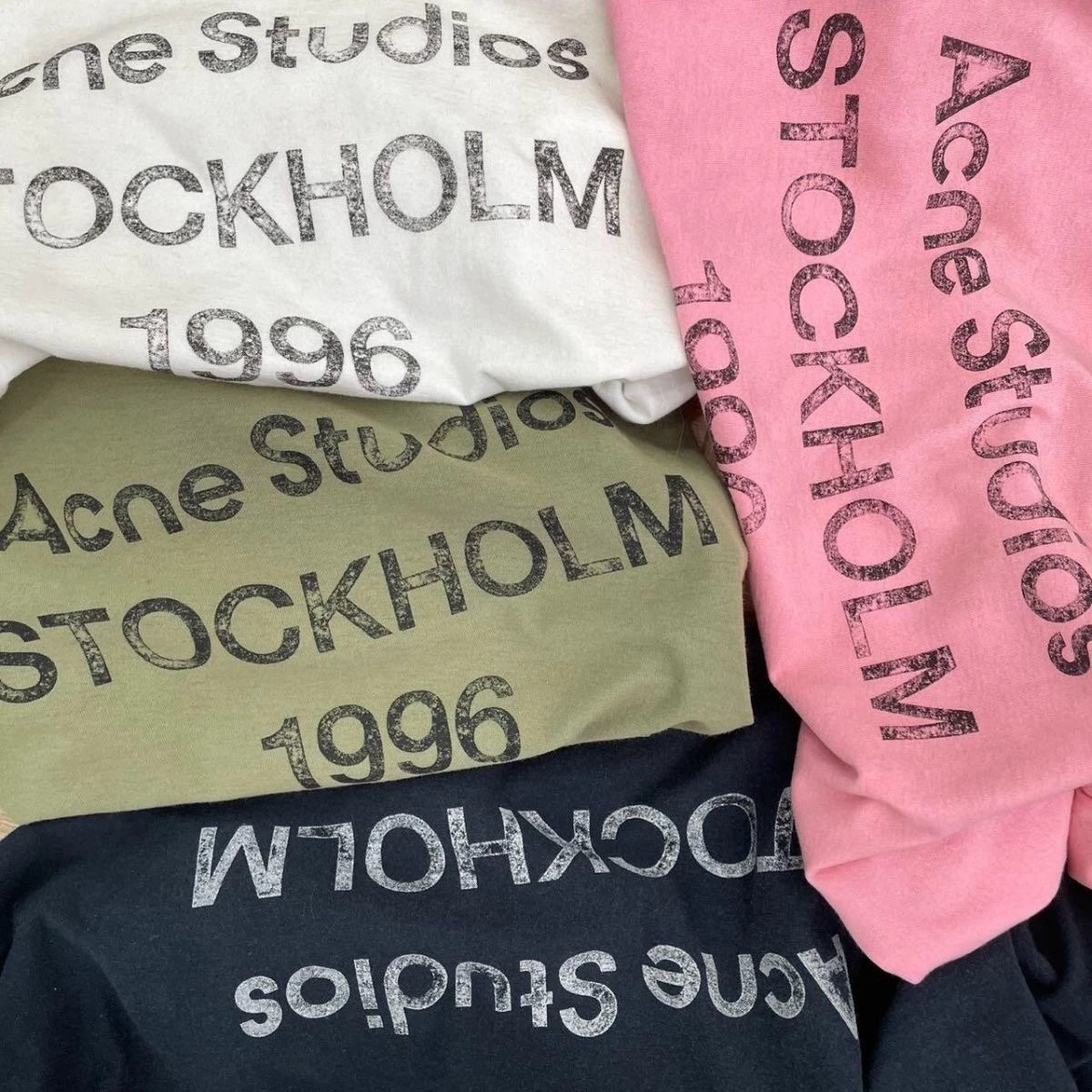 Acne Studios Stockholm 1996 Washed Black Long-Sleeve T-Shirt - 3