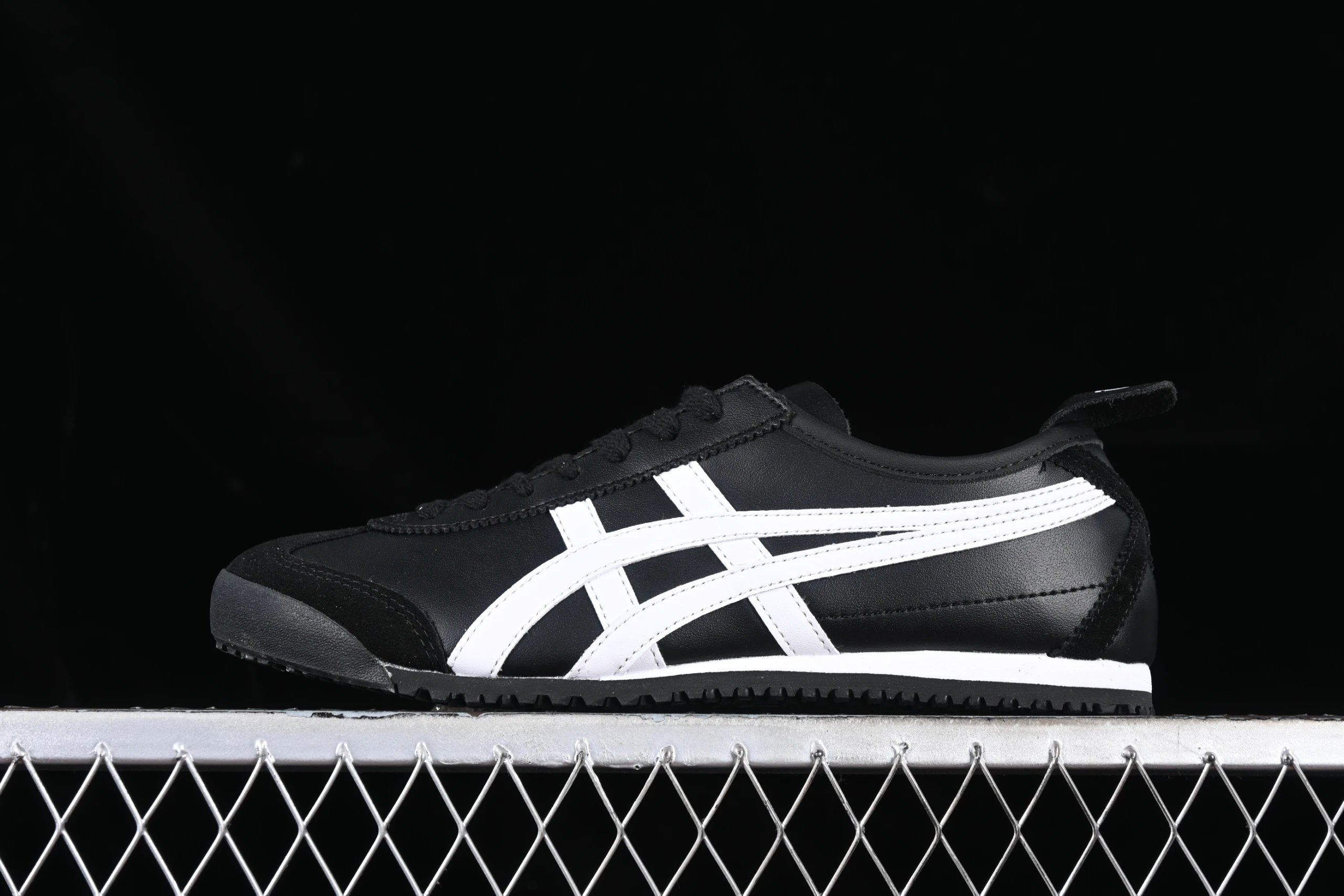 Asics Onitsuka Tiger Mexico 66 Black White Sneakers - 1