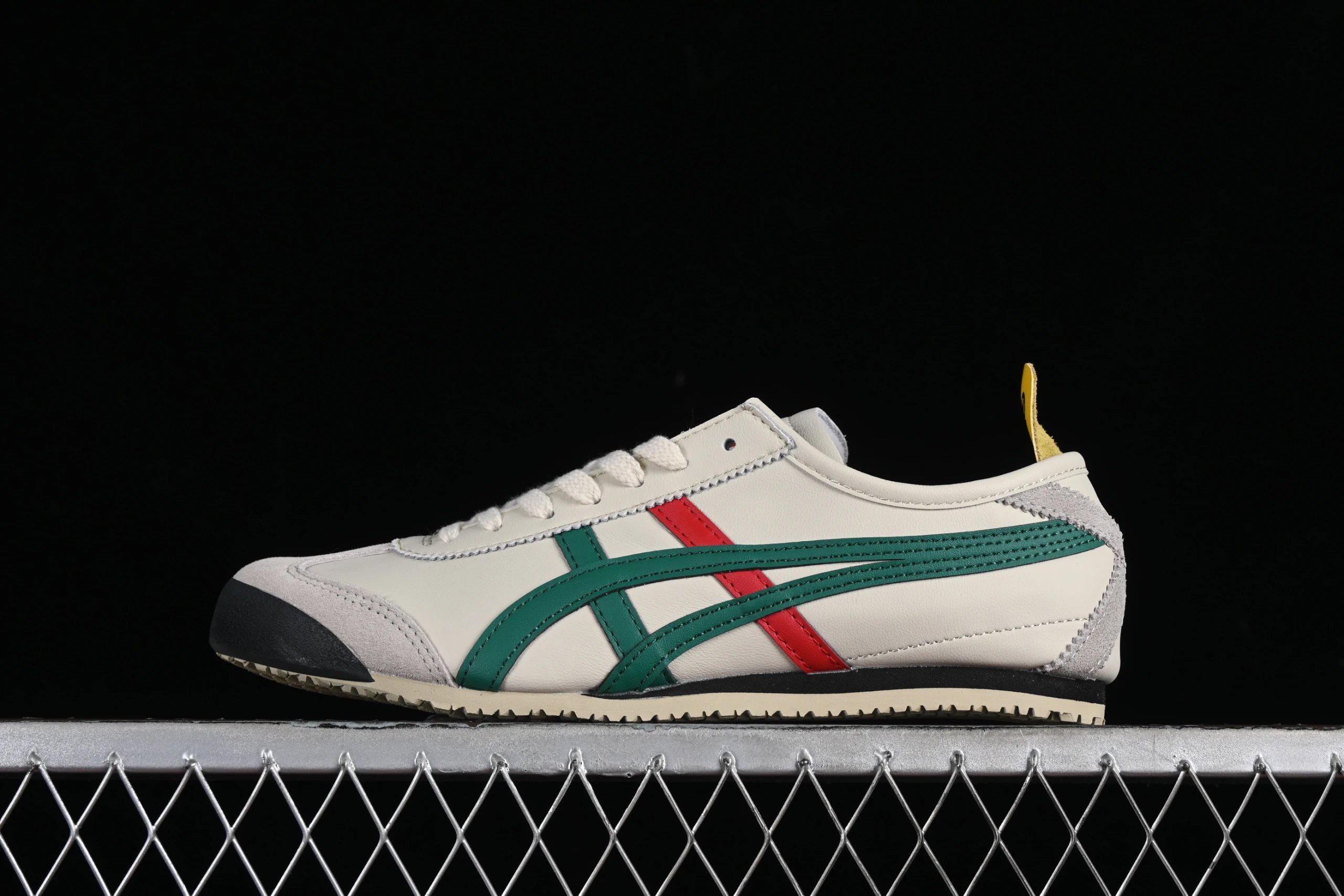 Asics Onitsuka Tiger Mexico 66 White Green Red Sneakers - 1