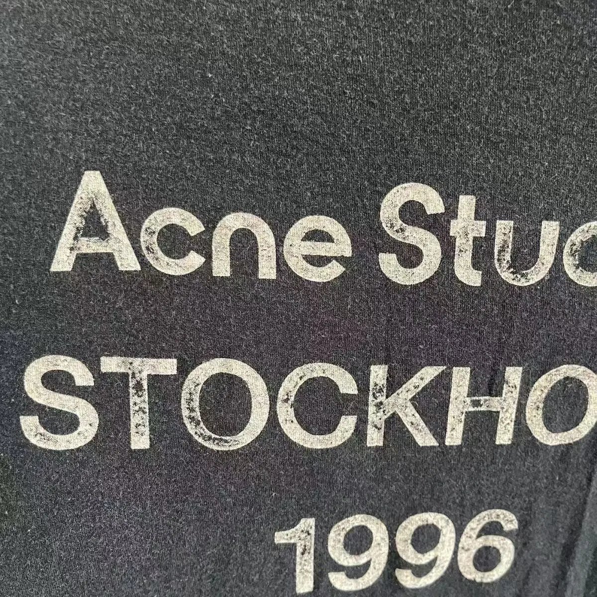 Acne Studios Stockholm 1996 Washed Black Long-Sleeve T-Shirt - 9