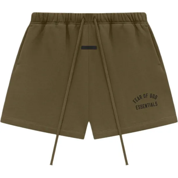 Fear of God Essentials Arch Logo T-Shirt Army Green - 10