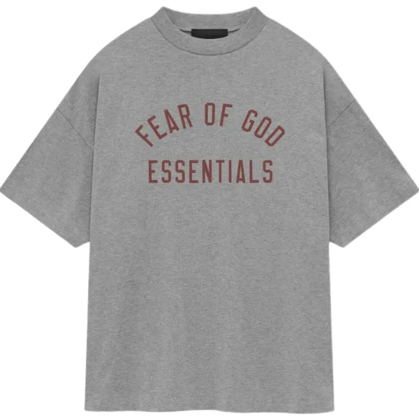 Fear of God Essentials Arch Logo T-Shirt Army Green - 3