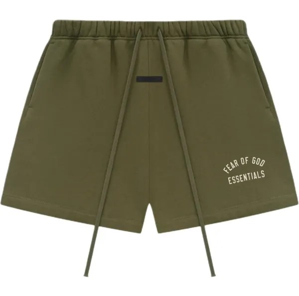 Fear of God Essentials Arch Logo T-Shirt Army Green - 11