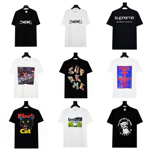 Sup*23FW NYC Printed T-shirt