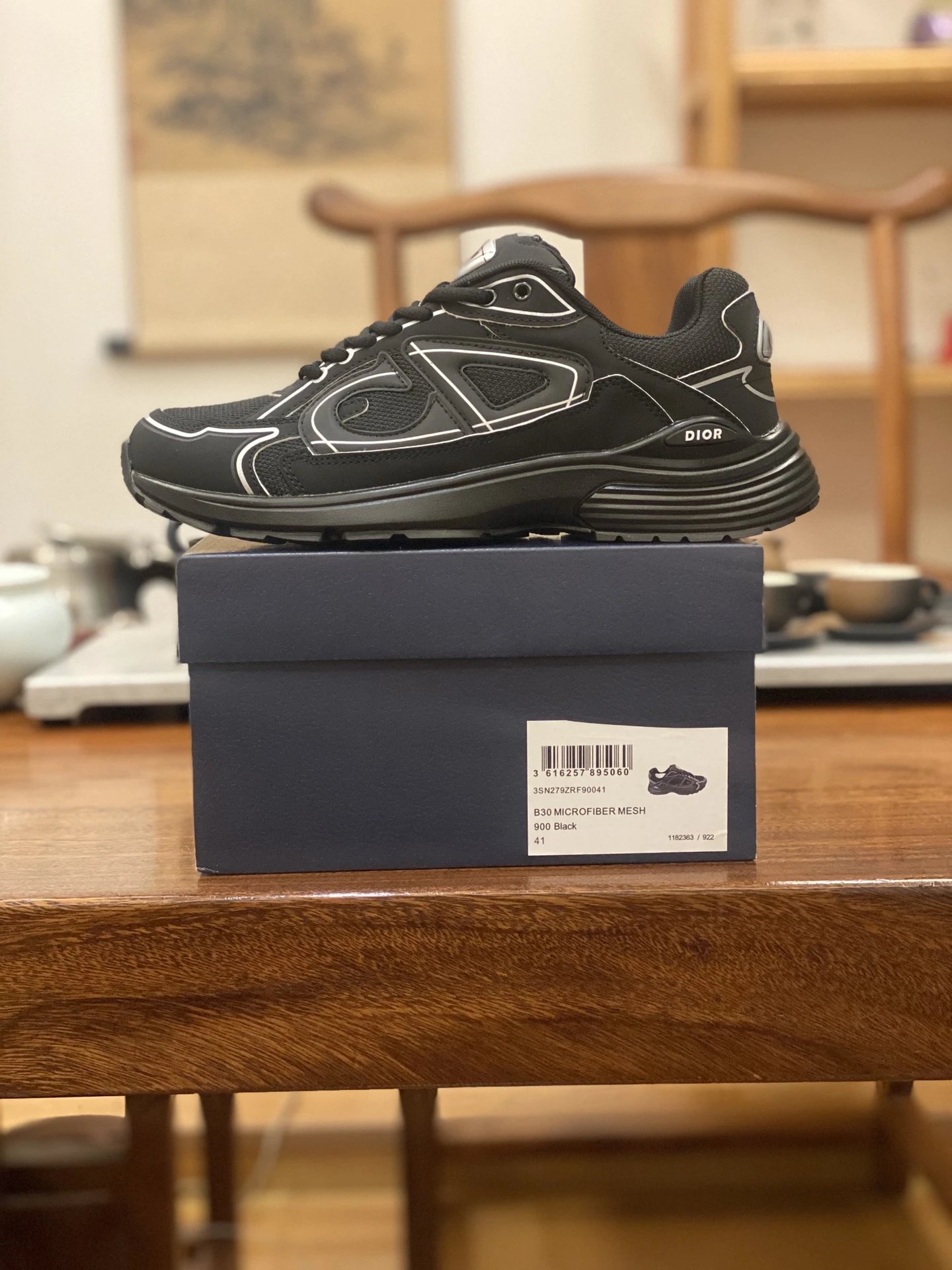 Black 3SN279ZRF90041-H900 Men's and Women's Shoes