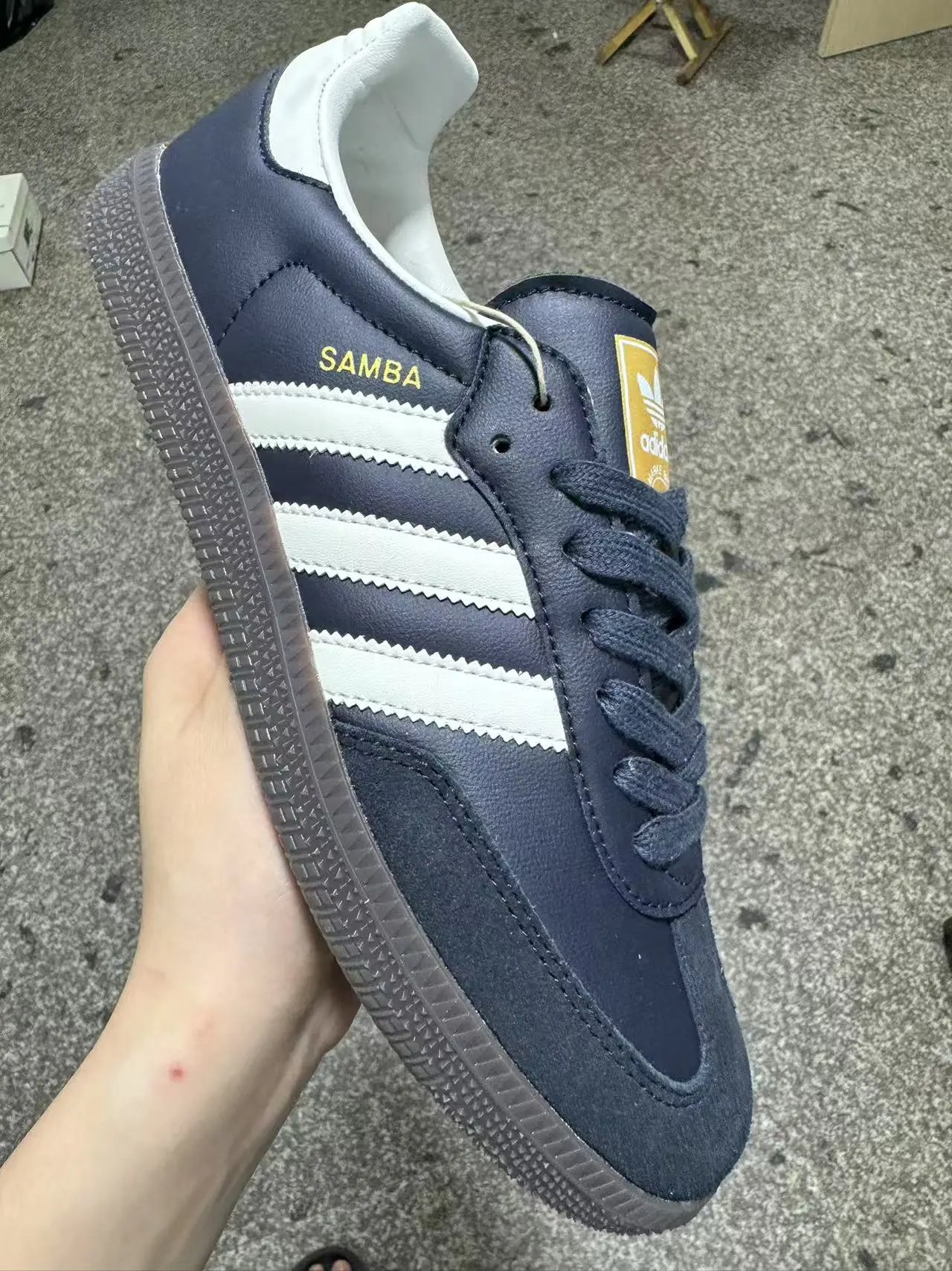 AD Samba ID2056 navy blue