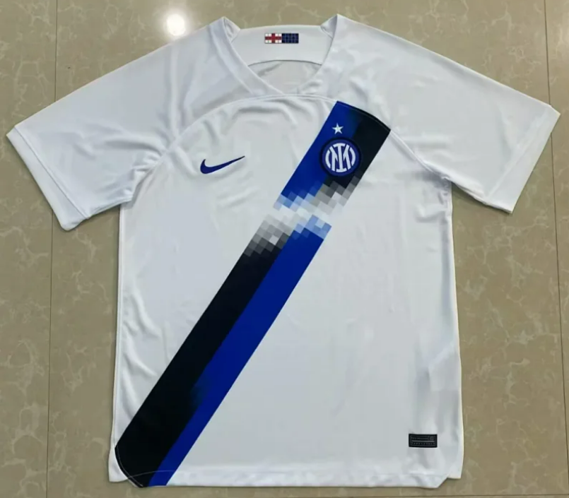 Nike White Inter Milan Soccer Jersey