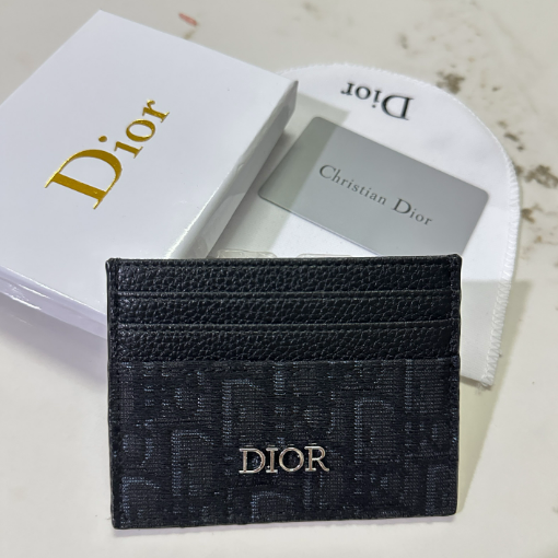 Dior Black Card Holder