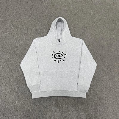 American-Style Streetwear Casual Sweatshirt Set - rep bluzy z kapturem