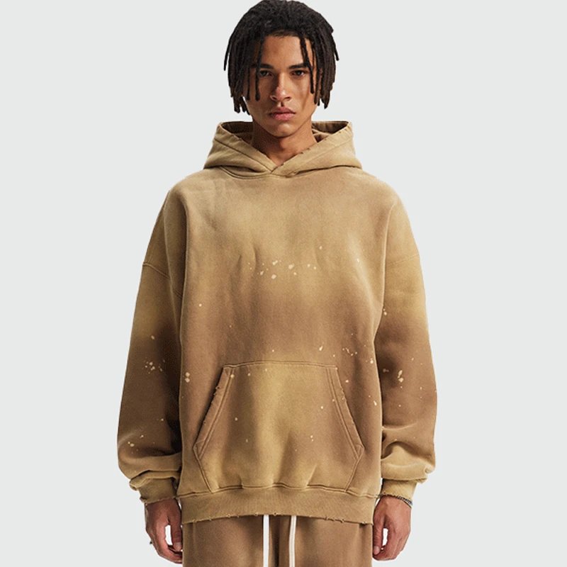 2592 hoodie - Grey coffee