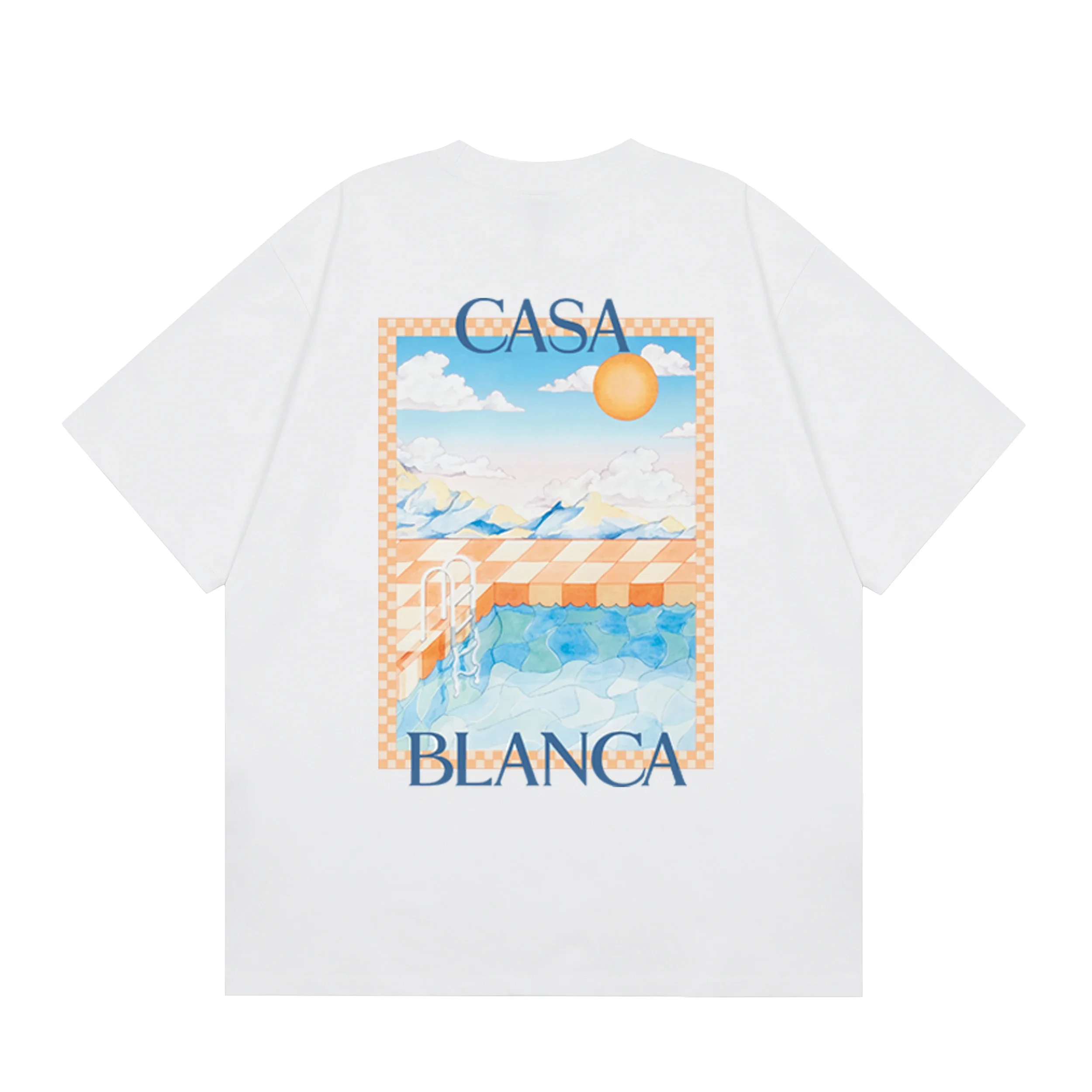Casablanca's Classic Pool Print T-Shirt