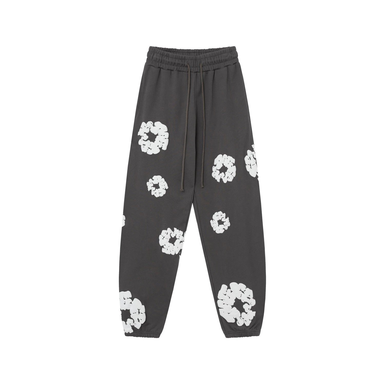 8155-Gray White Pants