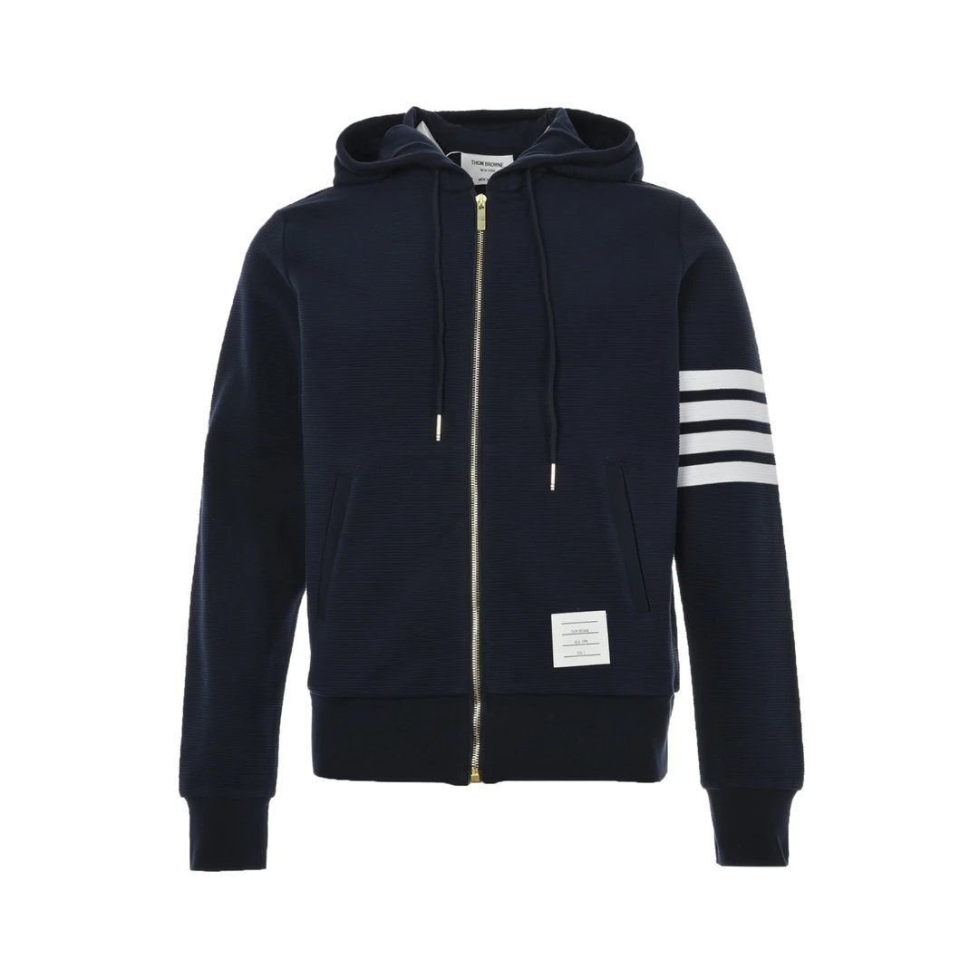 T * h0m Br0wne zipper sweatshirt jacket