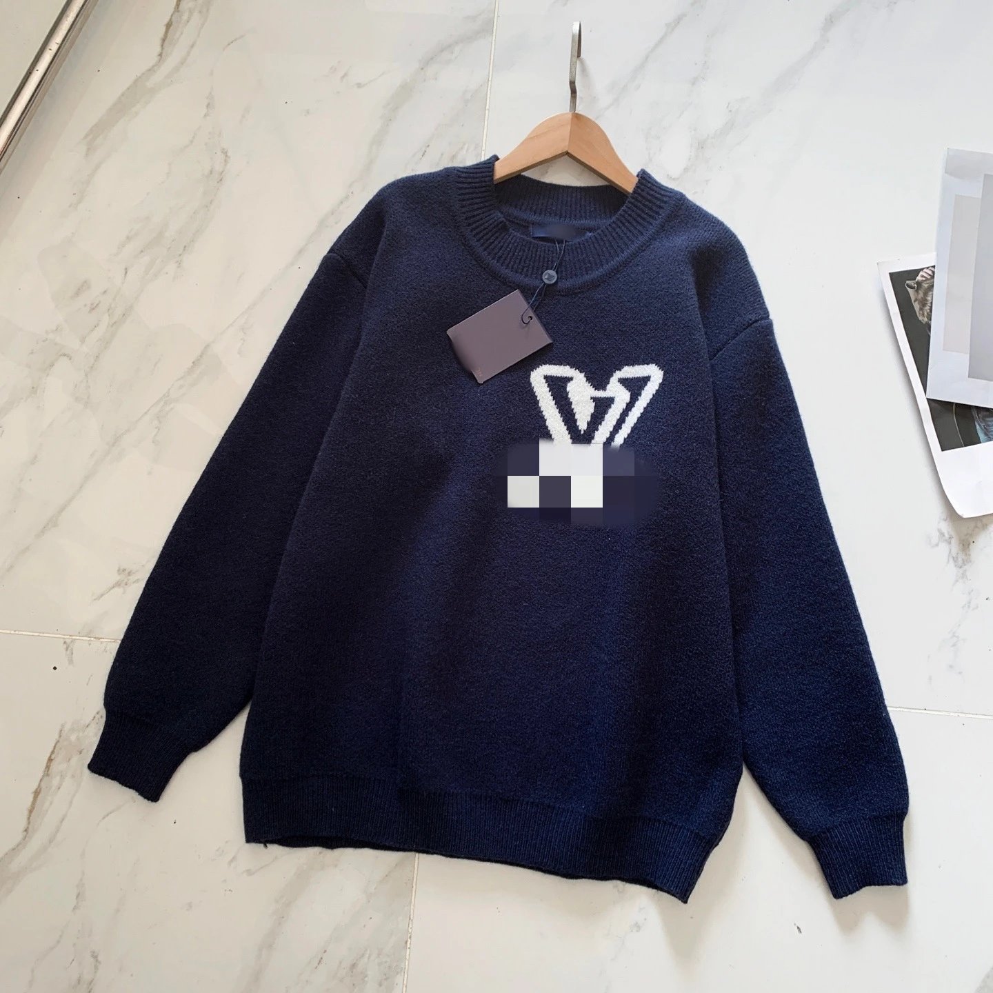 Knit Crewneck Sweater photo 6