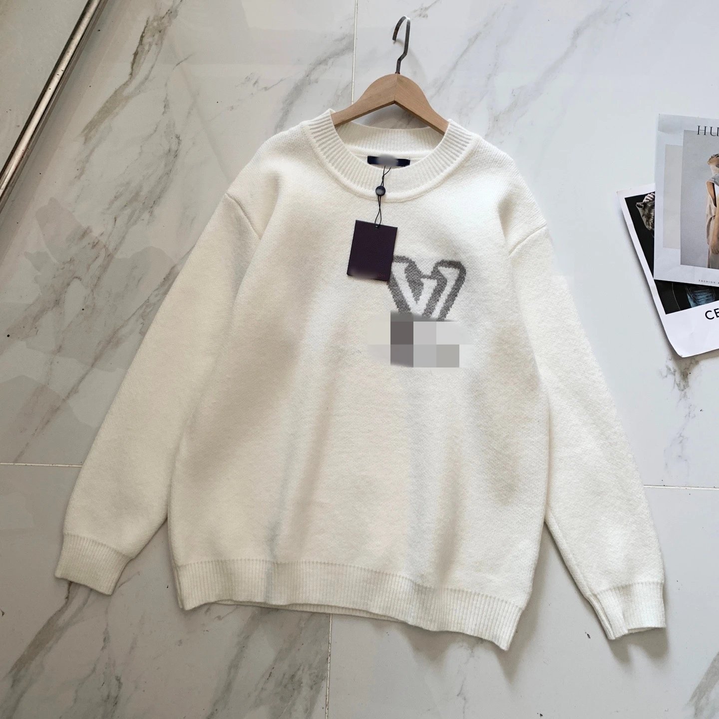 Knit Crewneck Sweater photo 5