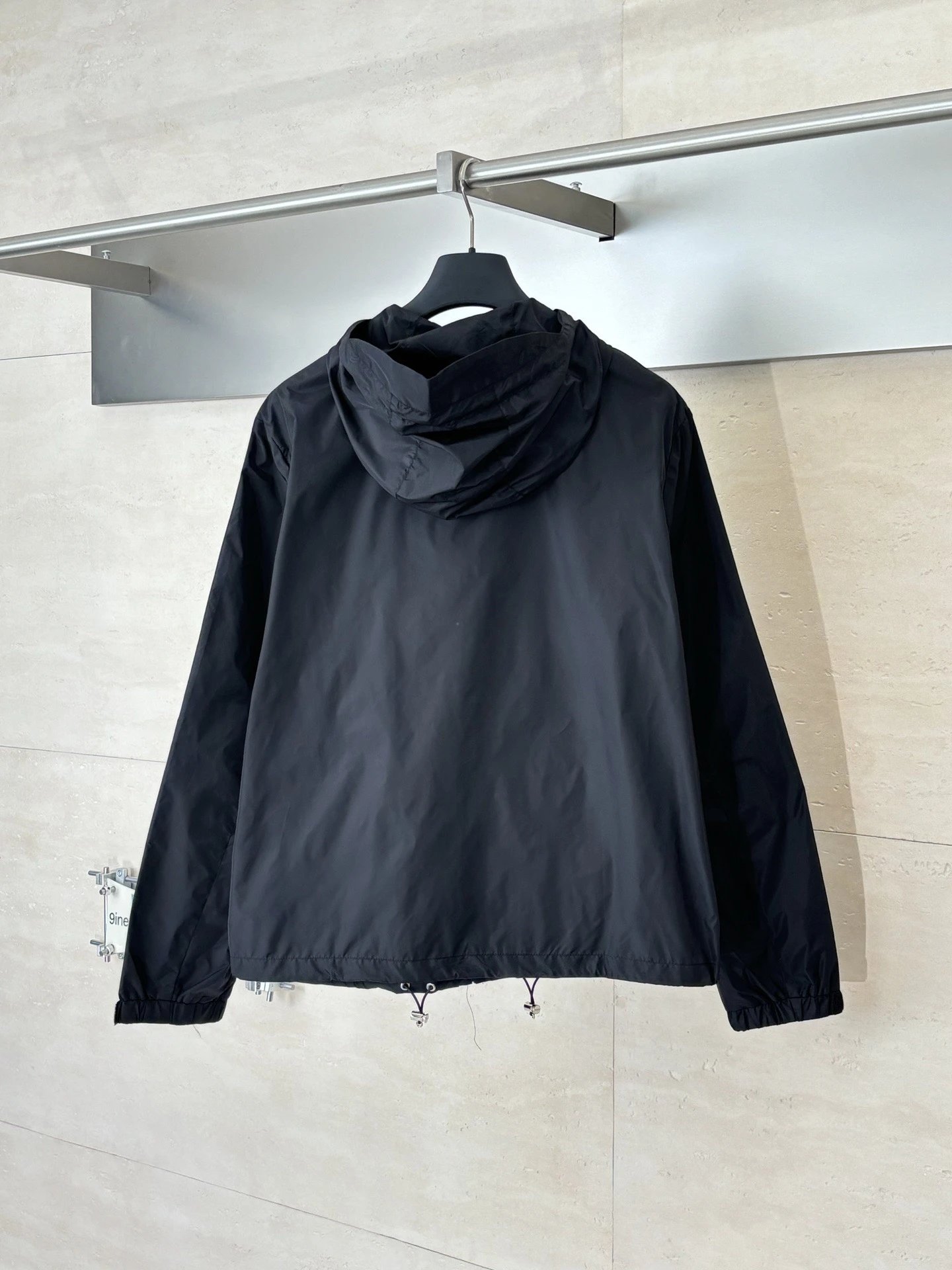 Nylon Classic Zip Windbreaker Jacket photo 2