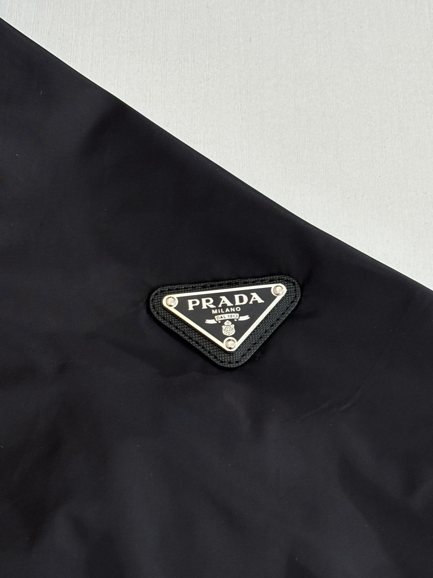Nylon Classic Zip Windbreaker Jacket photo 5