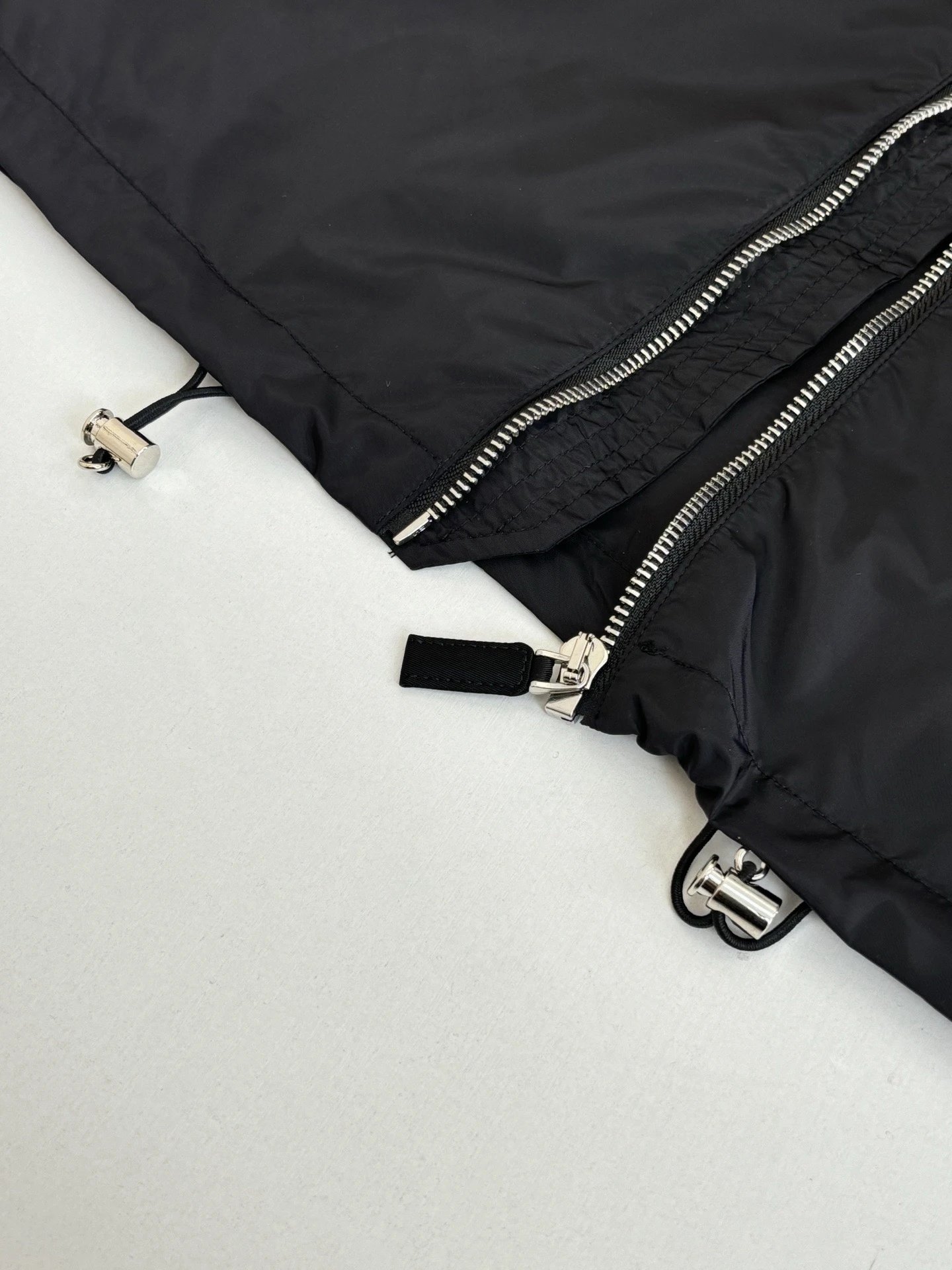 Nylon Classic Zip Windbreaker Jacket photo 7
