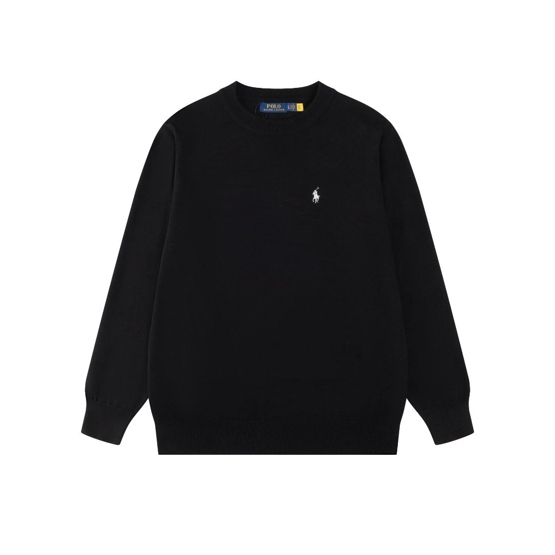 Ralph Lauren Black Crewneck Sweater