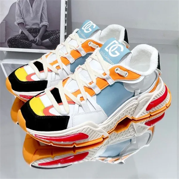Dolce & Gabbana DG Biker Sneakers Multicolor Chunky Sneakers - 1